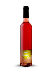 Vinařství Košulič, Barbora, rosé, 2018, likérové víno, 0.5l