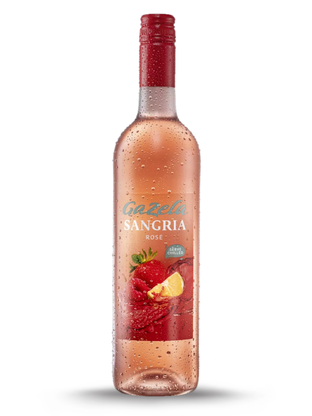 Gazela, Sangria rosé, ovocné víno 8% alk, 0,75 l