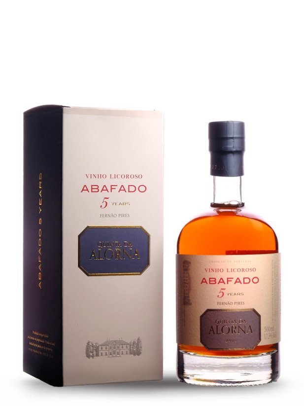 Quinta da Alorna, Abafado, 5 let, fortifikované víno, 17,5% 0,5 l