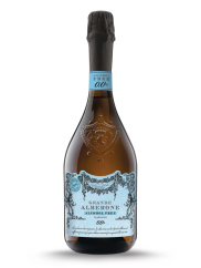 Grande Alberone, perlivé víno polosuché, bílé, nealkoholické, Itálie, 0% 0,75l