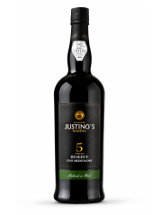 Justino´s  Madeira 5 let, Medium Dry (polosuché), fortifikované víno 19% 0,75 l