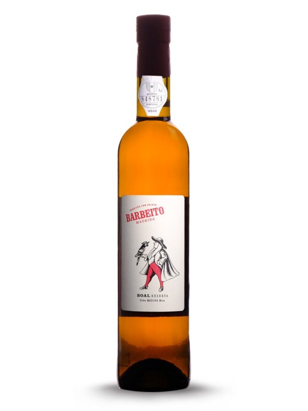 Barbeito, Madeira, Boal Reserva, Medium Sweet, 5 let, fortifikované víno, 19% 0,5 l
