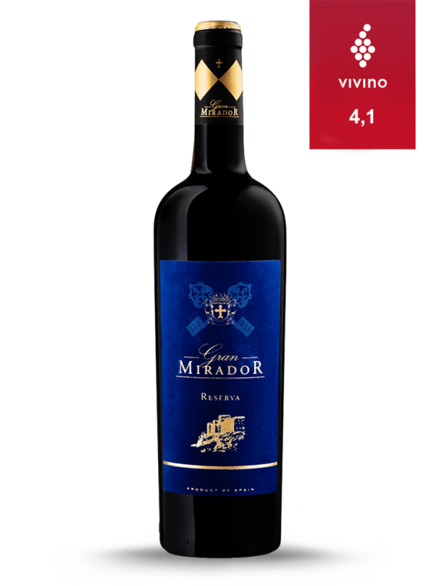 Gran Mirador Reserva červené víno polosuché, Španělsko 13,5% 0,75 l