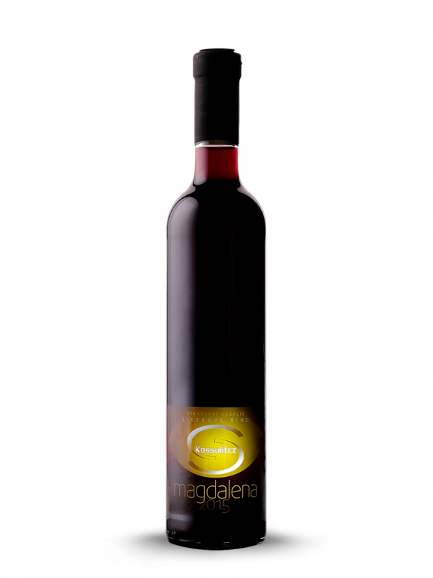 Vinařství Košulič, Magdalena, červené, 2015, likérové víno, 0.5l