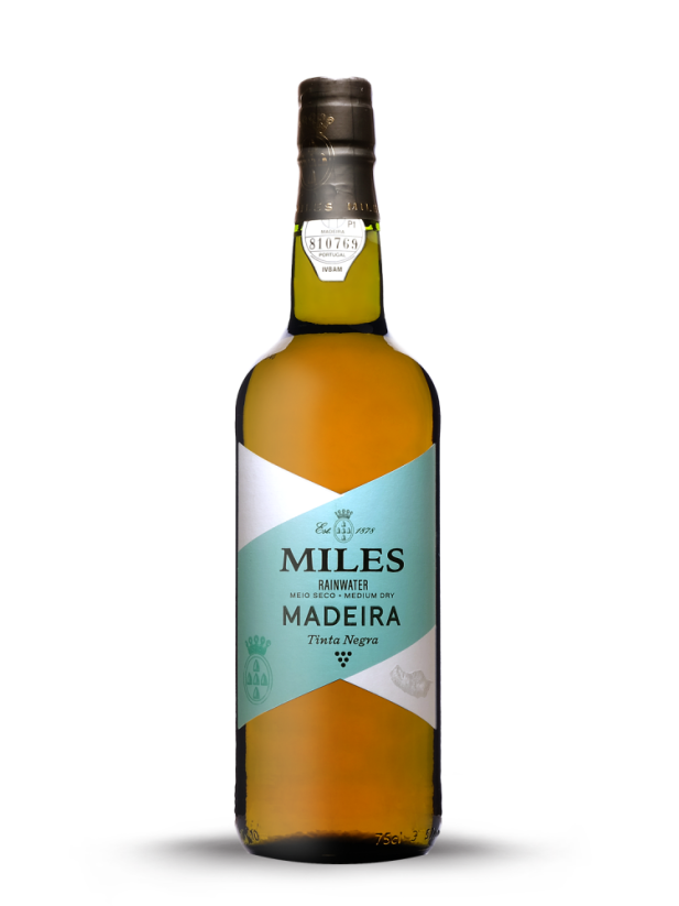 Miles Madeira, Tinta Negra, Rainwater, 3 roky, Medium dry (polosuché), fortifikované víno, 18% 0,75 l