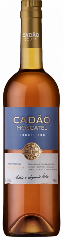 Cadão Moscatel do Douro, fortifikované víno polosladké, Portugalsko, 17%  0,75 l