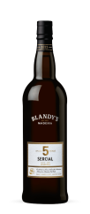 Blandy's, Madeira, Sercial, Dry, 5 let, fortifikované víno, suché, Portugalsko 19% 0,75 l