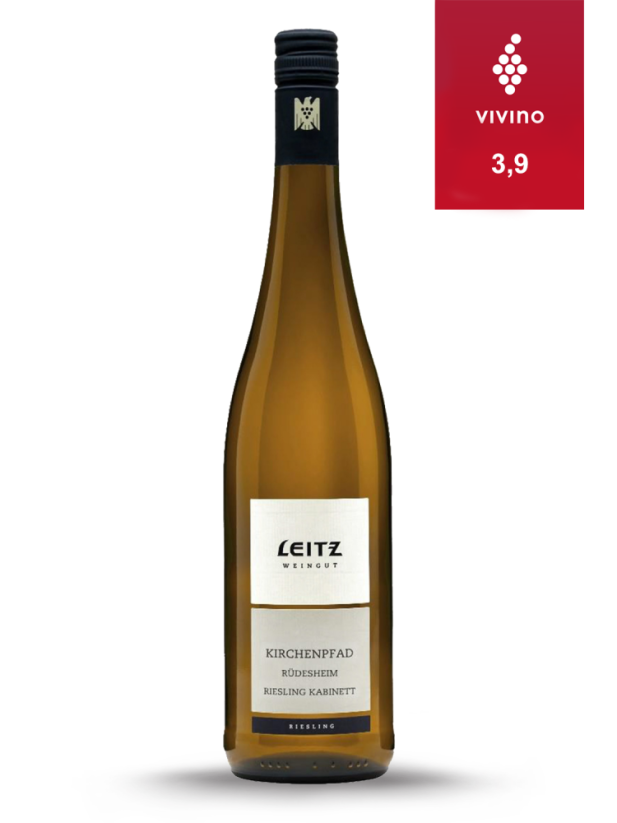 LEITZ, Kirchenpfad, Rüdesheim Riesling Kabinett, bílé víno polosuché, 2020, Německo, 11% 0,75 l