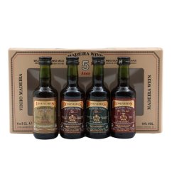 D'Oliveiras, Madeira, degustační vzorky, 5 let, fortifikované víno 4x50ml, Portugalsko 19%