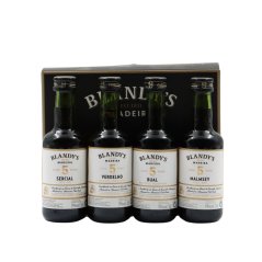 Blandy´s, Madeira, degustační vzorky, 5 let, fortifikované víno 19% 4x50ml